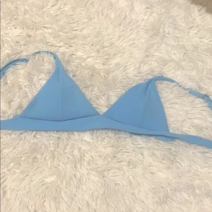 Baby Blue Bikini Top